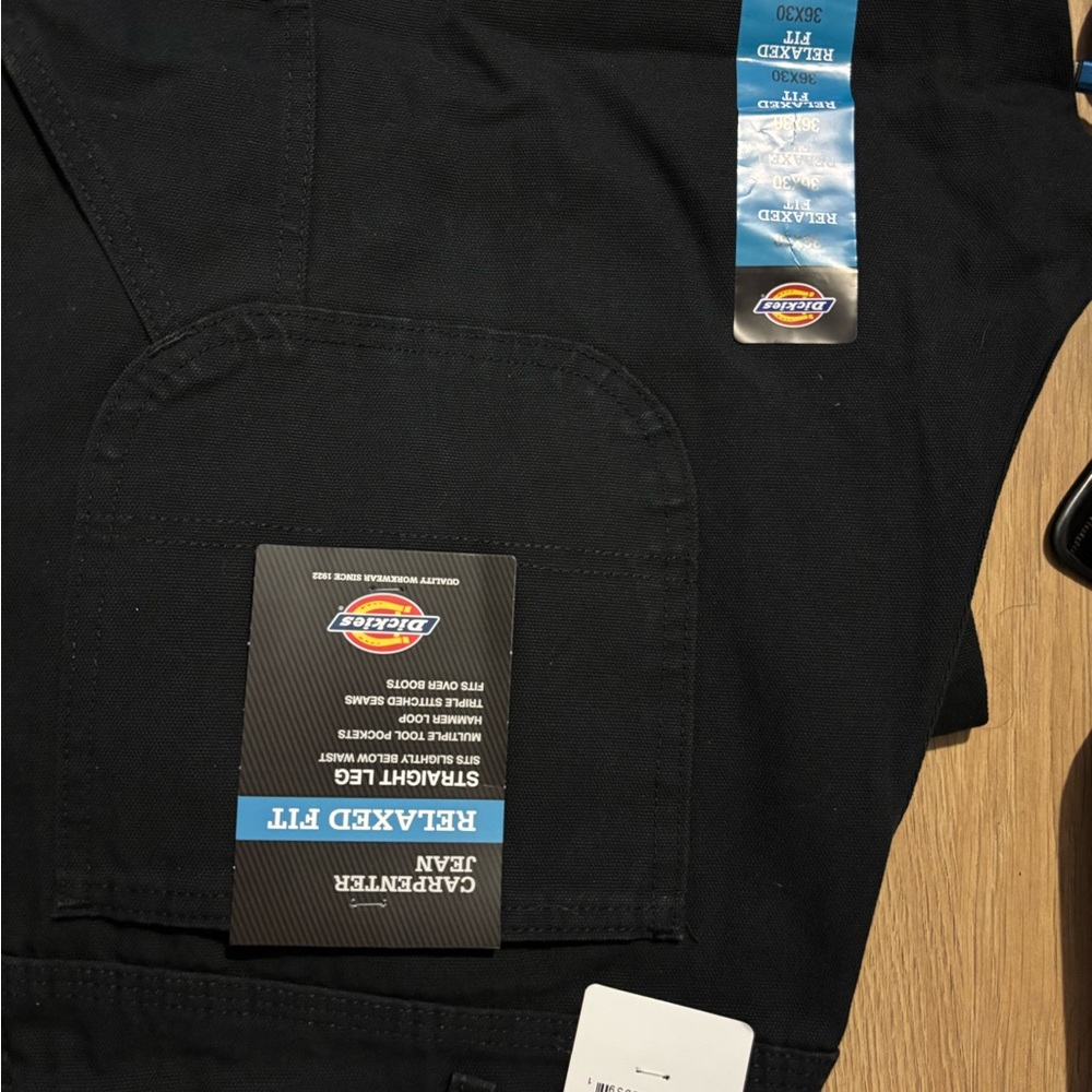 Dickies Men's Dark Relaxed Jeans